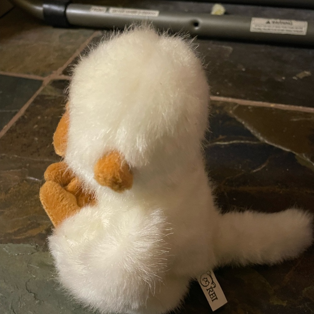 SOLDRBI plush white monkey - Picture 5 of 5